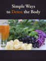 Simple Ways To Detox The Body Plr Ebook