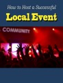 How To Host A Successful Local Event Plr Ebook