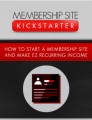 Membership Site Kickstarter MRR Ebook