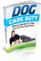 Dog Care Duty Plr Ebook 