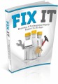 Fix It Plr Ebook