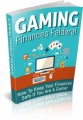 Gaming Finances Falderal Plr Ebook