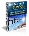 Top Ten Free Google Services PLR Ebook