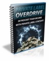 Private Label Overdrive PLR Ebook