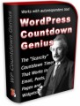 Wordpress Countdown Genius PLR Plugin