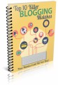 Killer Blogging Mistakes Plr Ebook