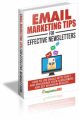 Email Marketing Tips For Effective Newsletters MRR Ebook