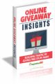 Online Giveaway Insights MRR Ebook