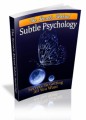 The Secrets Behind Subtle Psychology Plr Ebook