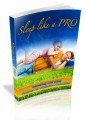 Sleep Like A PRO Plr Ebook