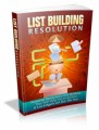 List Building Resolution Plr Ebook