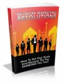 Network Marketing Resolutions Plr Ebook