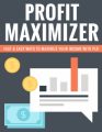 Profit Maximizer PLR Ebook