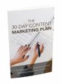 30 Day Content Marketing Plan MRR Ebook