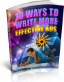 Write More Effective Ads PLR Ebook