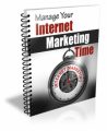 Manage Your Internet Marketing Time Plr Autoresponder Email Series