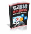 How To Avoid Big Mistakes When Marketing Online Resale Rights Ebook