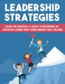 Leadership Strategies PLR Ebook