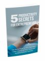 5 Productivity Secrets For Entrepreneurs MRR Ebook With Audio