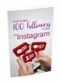 Get 100 Followers A Day On Instagram MRR Ebook With Audio