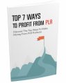 Top 7 Ways To Profit From Plr MRR Ebook With Audio