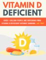 Vitamin D Deficient PLR Ebook