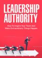 Leadership Authority - Audio Upgrade MRR Ebook With Audio