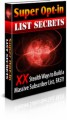 Super Opt-Ins List Secrets Plr Ebook