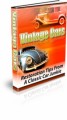 Vintage Cars Plr Ebook