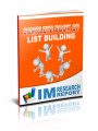 Complete Book Of List Building Personal Use Ebook