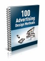 100 Advertising Design Methods Give Away Rights Ebook