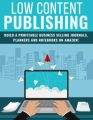 Low Content Publishing PLR Ebook